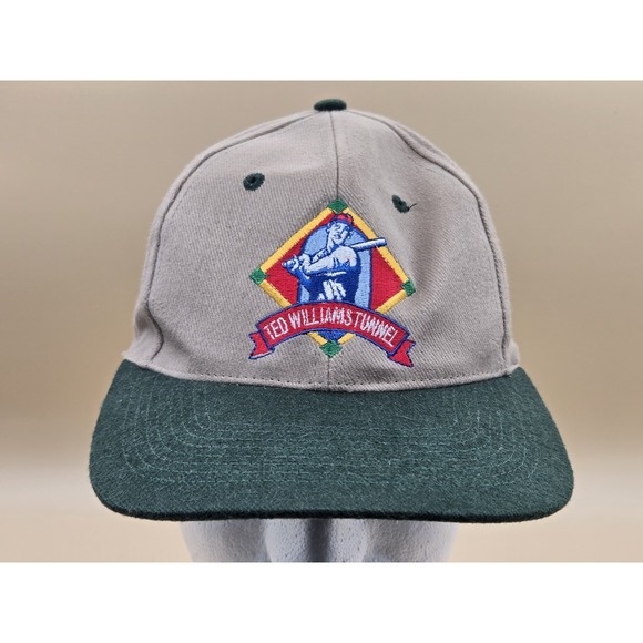 Ted Williams Tunnel Hat‎ Vtg 1995 Snapback Rare New York Yankees